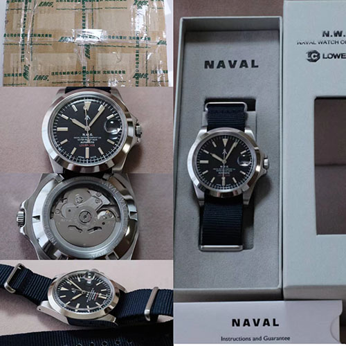 欧贝苏日淘NAVAL WATCH中古机械手表  